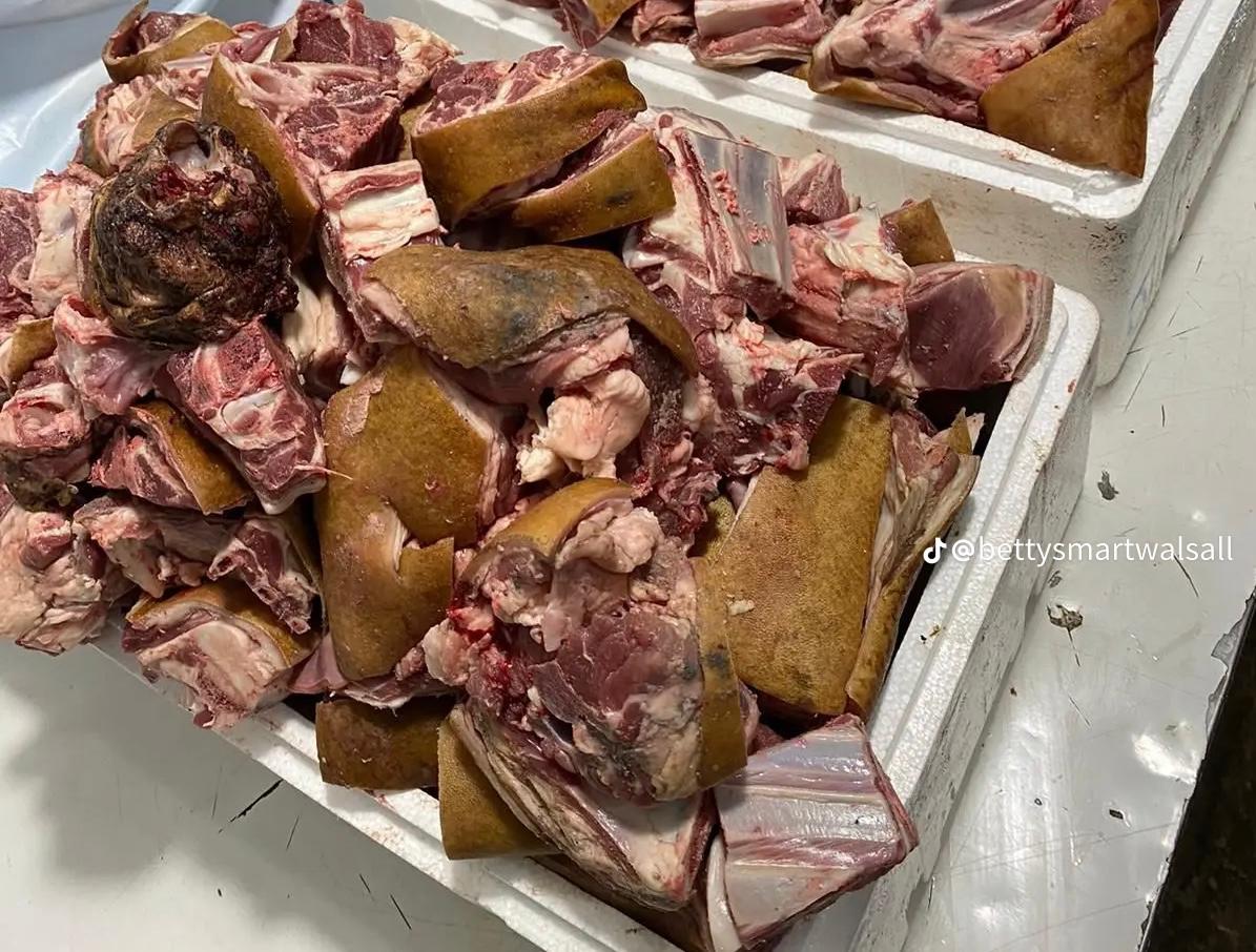 Goat Meat with Skin 2kg.